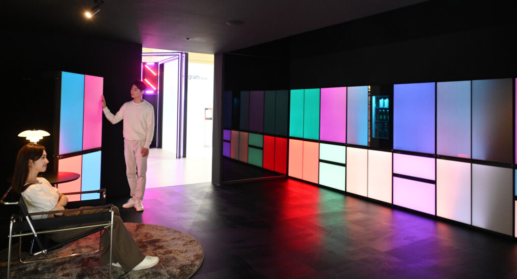 무드업 제품군 (사진=LG전자)