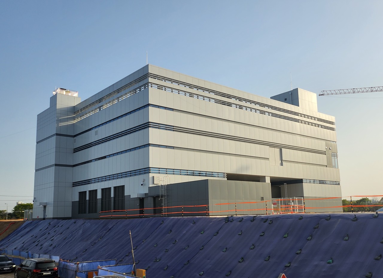 광주 북구 첨단3지구에 짓고 있는 AI 데이터 센터 모습. (사진=인공지능산업융합사업단)