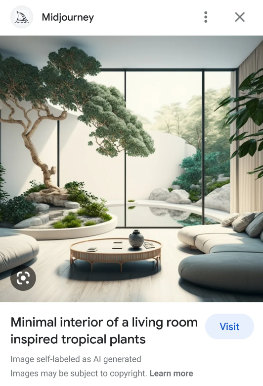 '미드저니'로 생성한 이미지의 출처를 표시하는 예 (사진=구글)