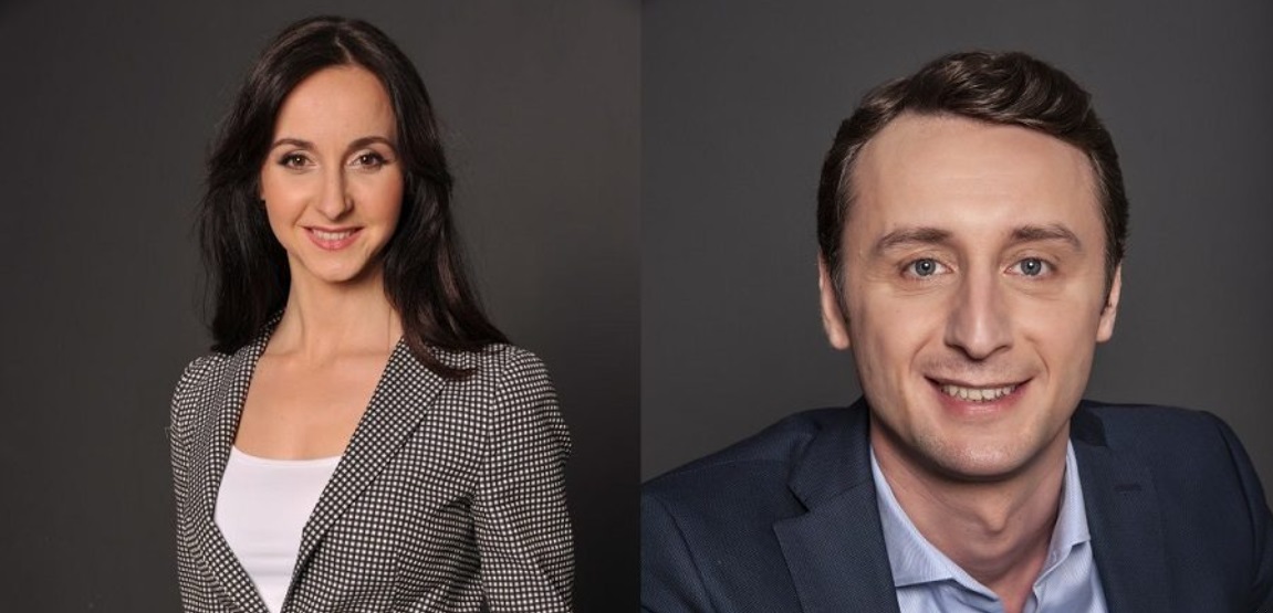 빅터 타나프스키 윙드 IT CEO(왼쪽)와 안나 스톨라즈 글로벌 채용담당자 (사진=윙드 IT)