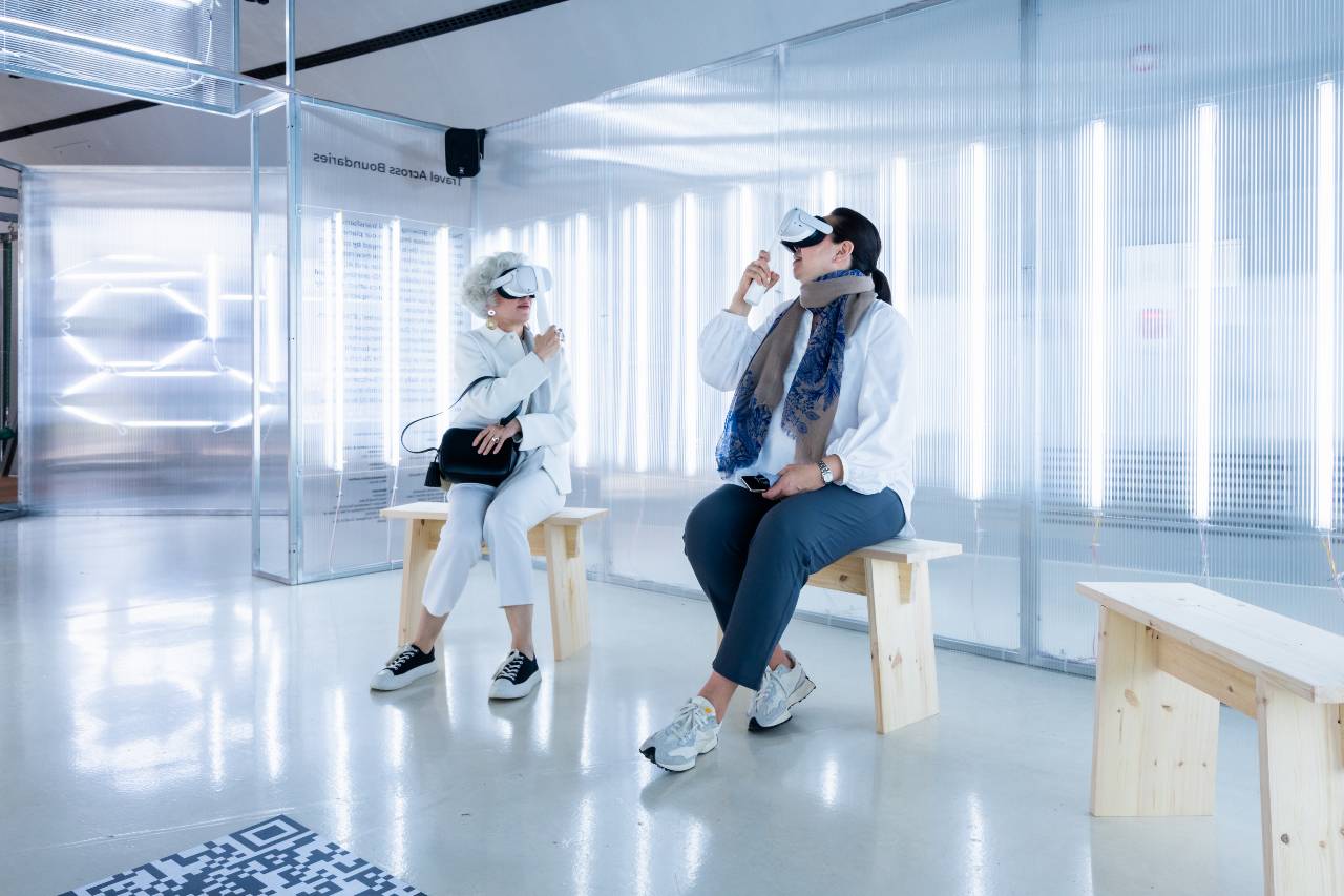 메타 관광 전시 현장 (사진=서울디자인재단)