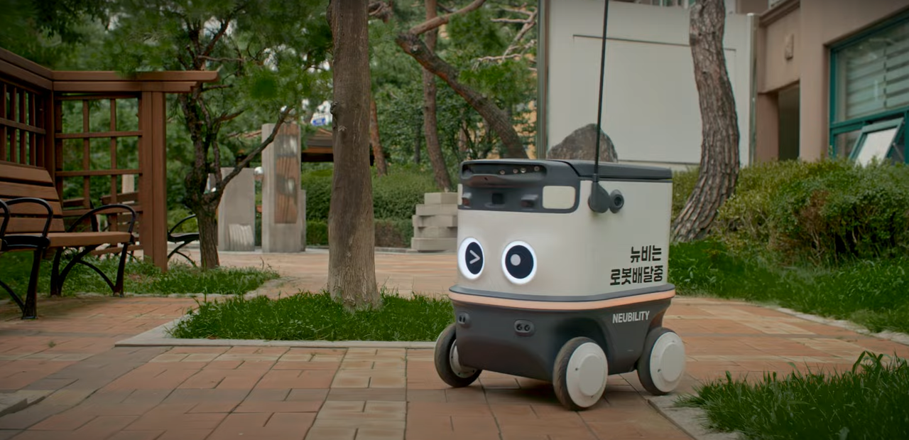 자율주행 뉴비 운영 모습 (사진=뉴빌리티)