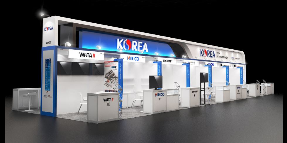 KOTRA/KICTA 지원 한국관 조감도 (사진=KICTA)