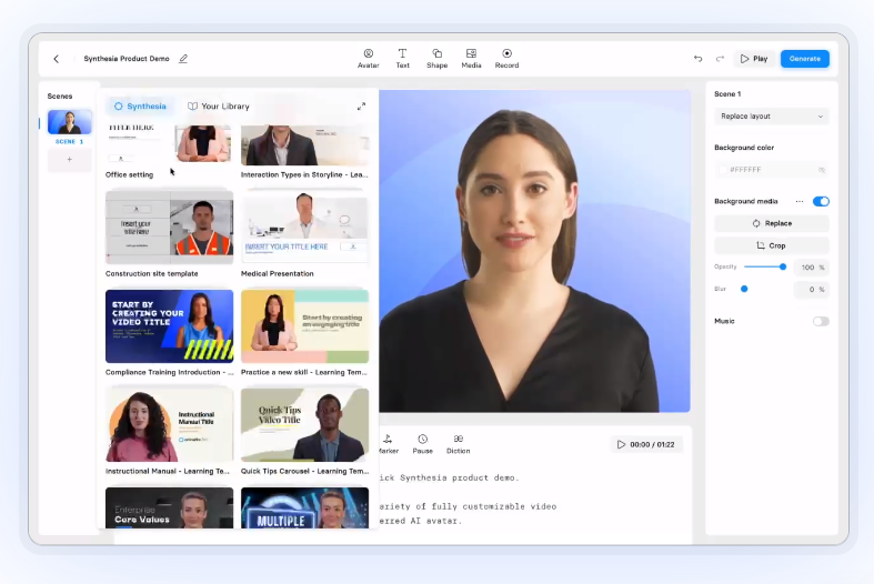 신디시아의 버추얼 휴먼 제작 과정 (사진=신디시아)