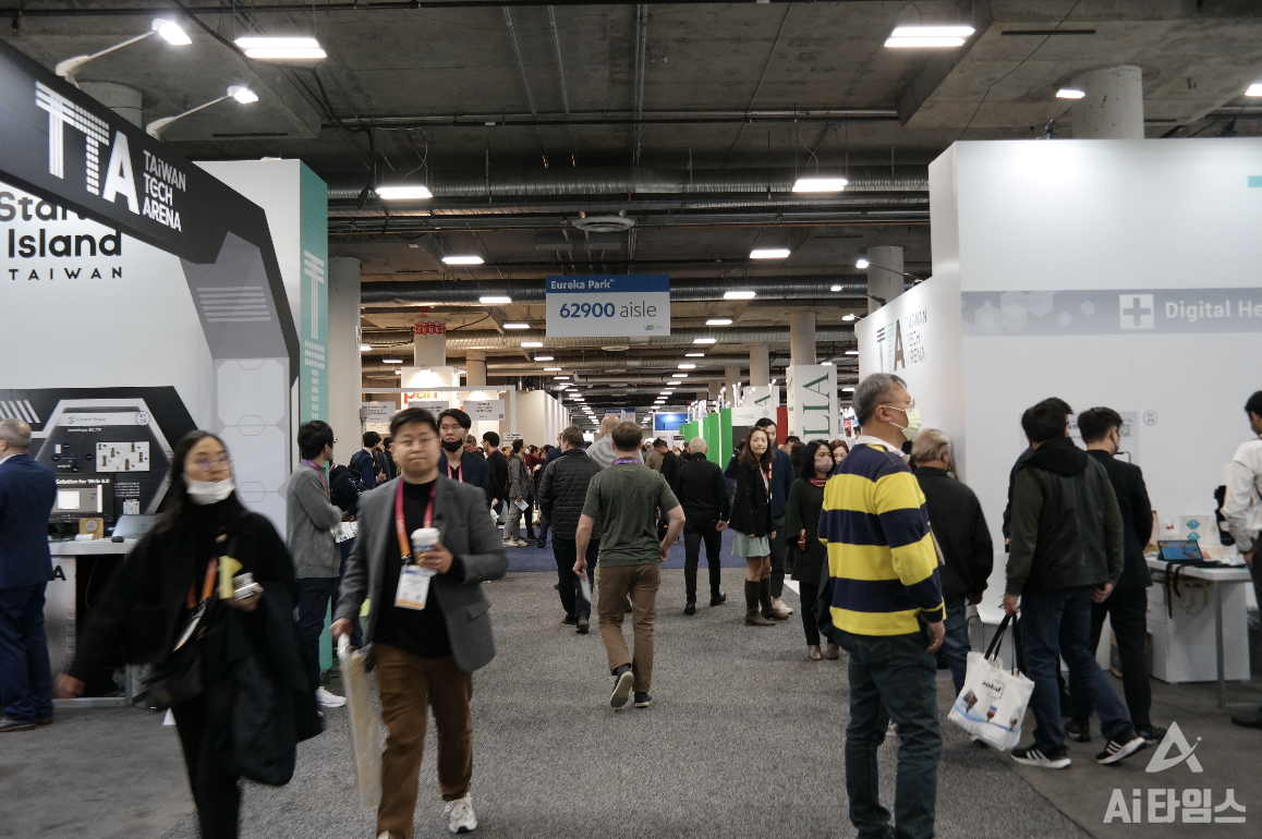 올해 1월 개최한 CES2023 현장 모습. (사진=AI타임스 DB)