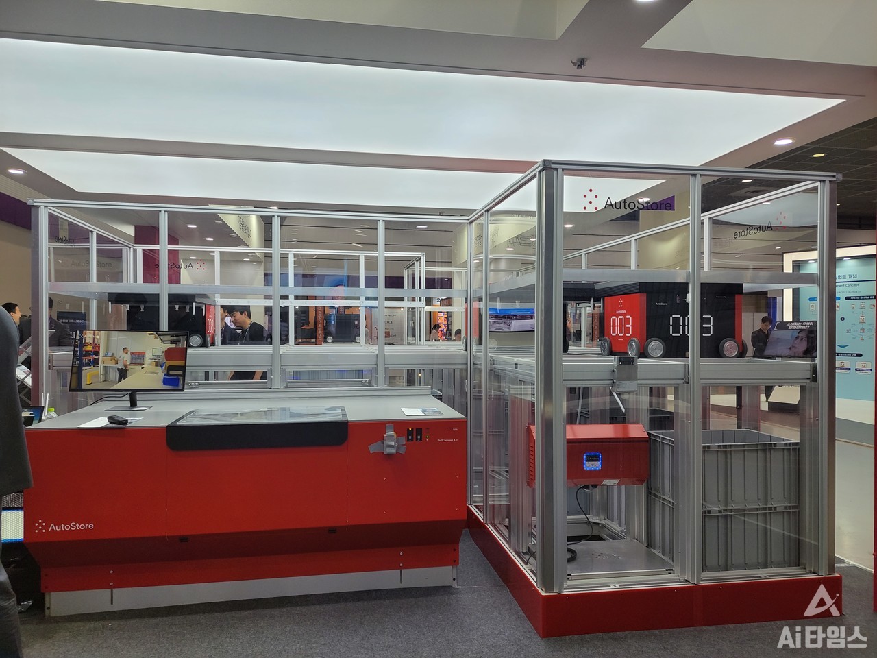 오토스토어시스템코리아의 '큐브 스토리지' 시스템 