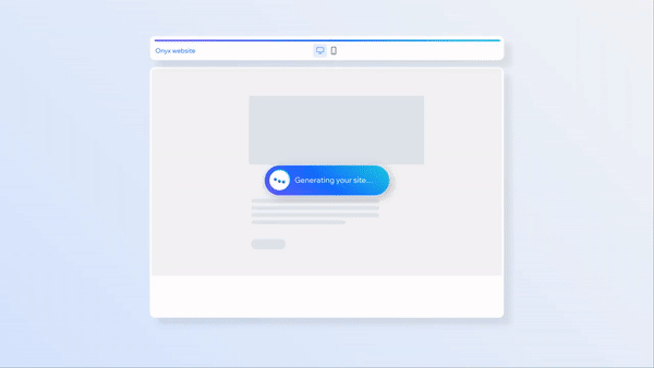 웹사이트 생성(사진=윅스)