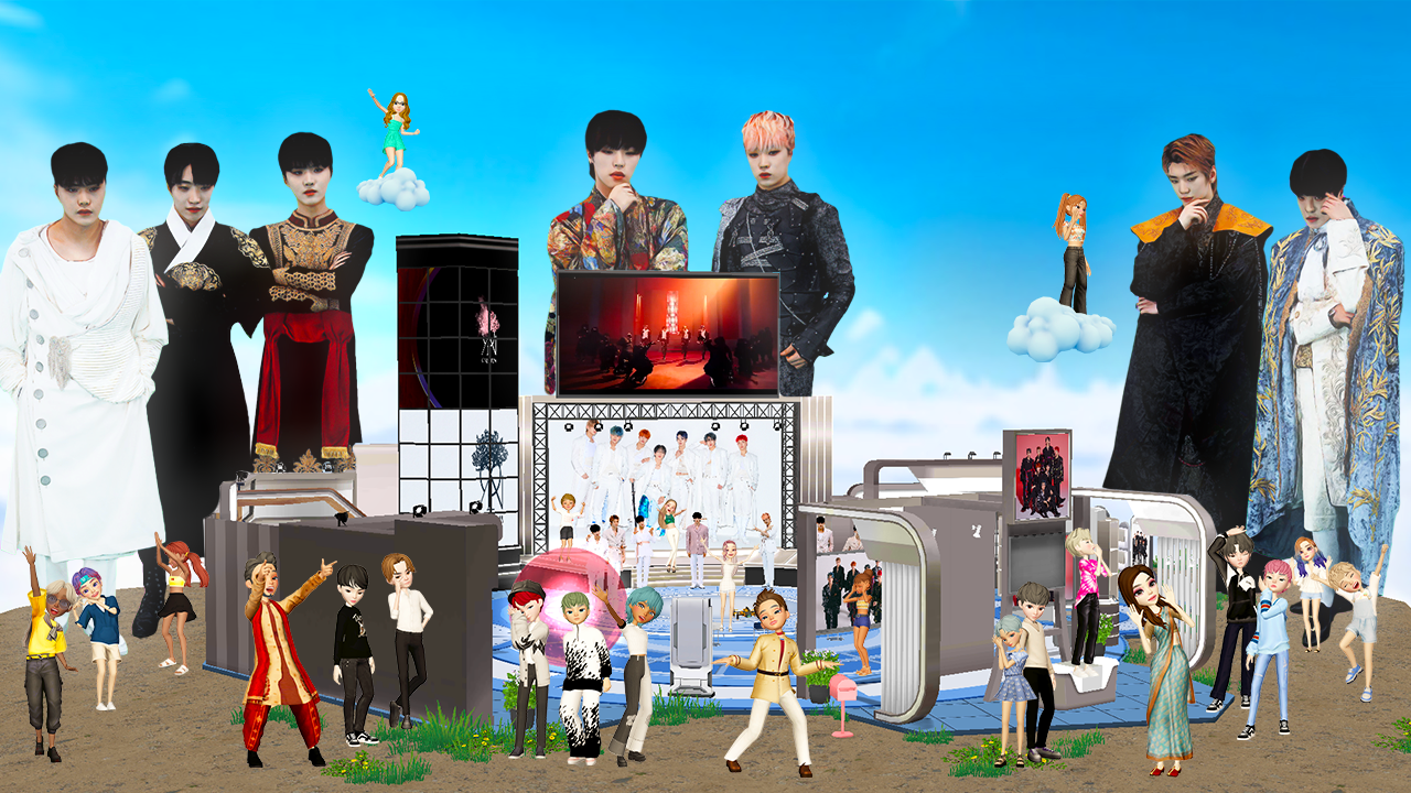 킹덤의 이프랜드 팬 미팅 (사진=SKT)