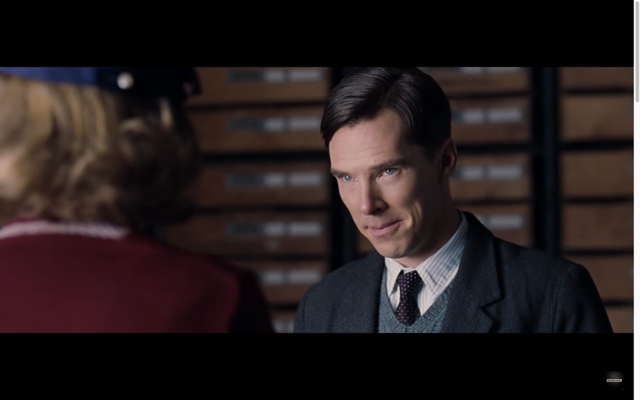 영화 '이미테이션 게임'의 한 장면(사진=예고편 캡처)