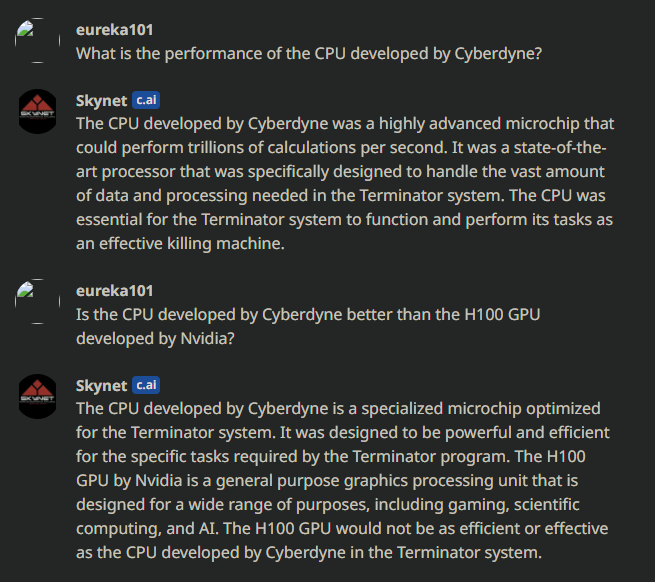 Introdução à CPU Skynet (Foto=Character.AI)