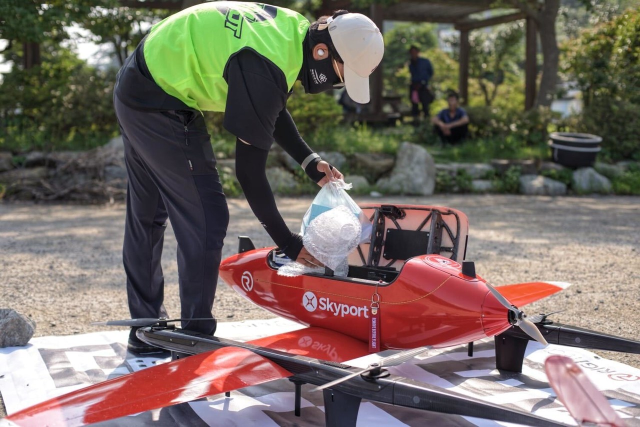 (사진=스카이포트 드론 서비스)