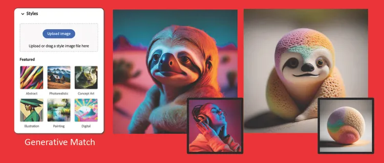 생성 매치 (사진=어도비)