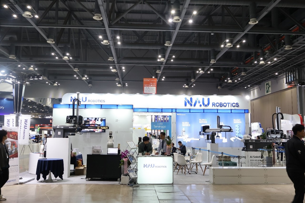 나우로보틱스 부스 전경 (사진=나우로보틱스)