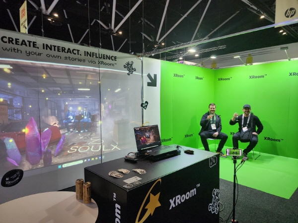 ‘SXSW’에서 엑스룸을 시연하는 장면 (사진=소울엑스)