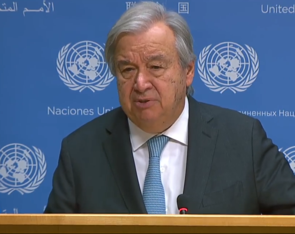 안토니오 구테흐스 UN 사무총장 (사진=UN)