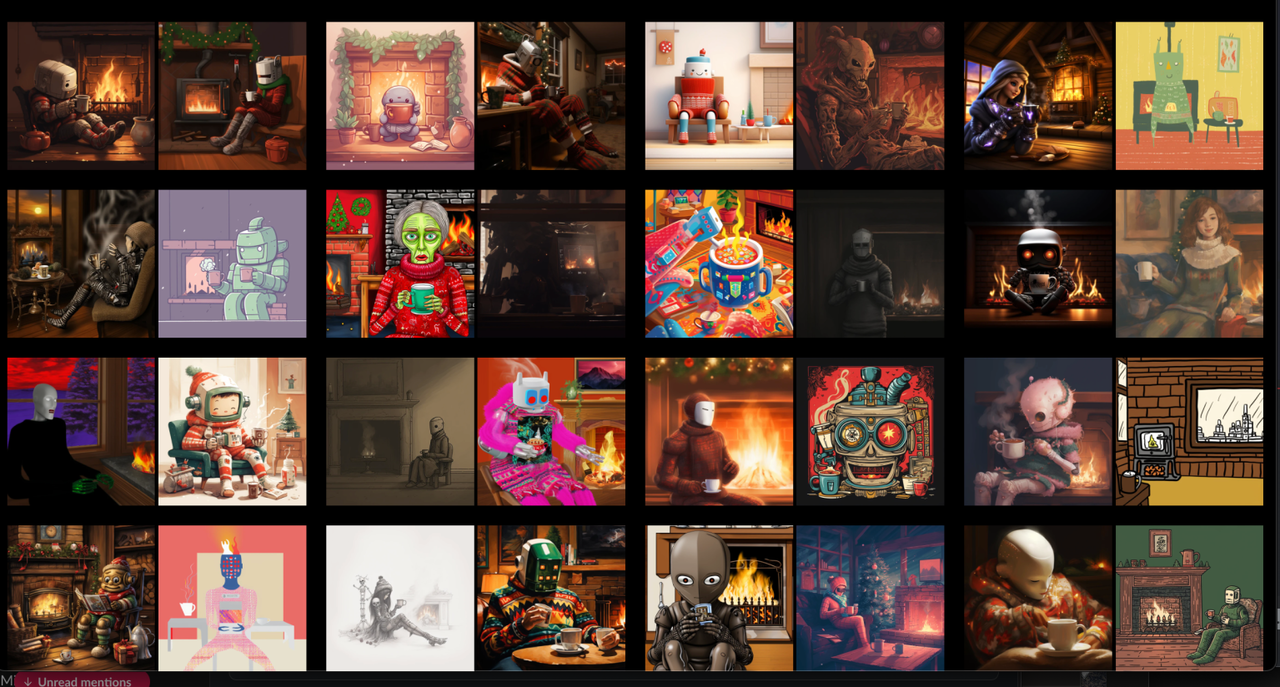 큰 그리드에서 마음에 드는 것을 선택’ 옵션 (사진=미드저니)