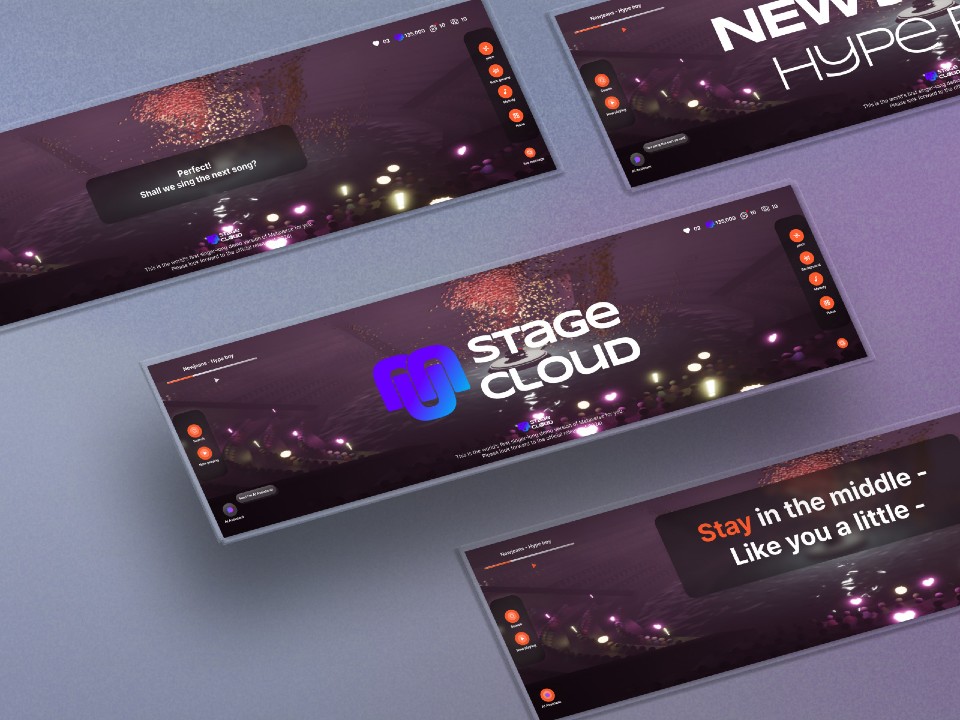 스테이지클라우드의 메타버스 가창 경험 (사진=이모션웨이브)