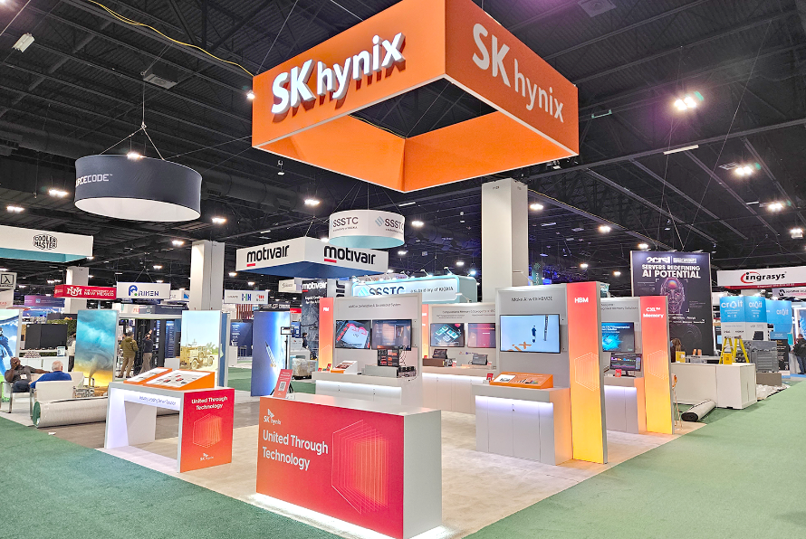 SK하이닉스 부스 전경 (사진=SK하이닉스)