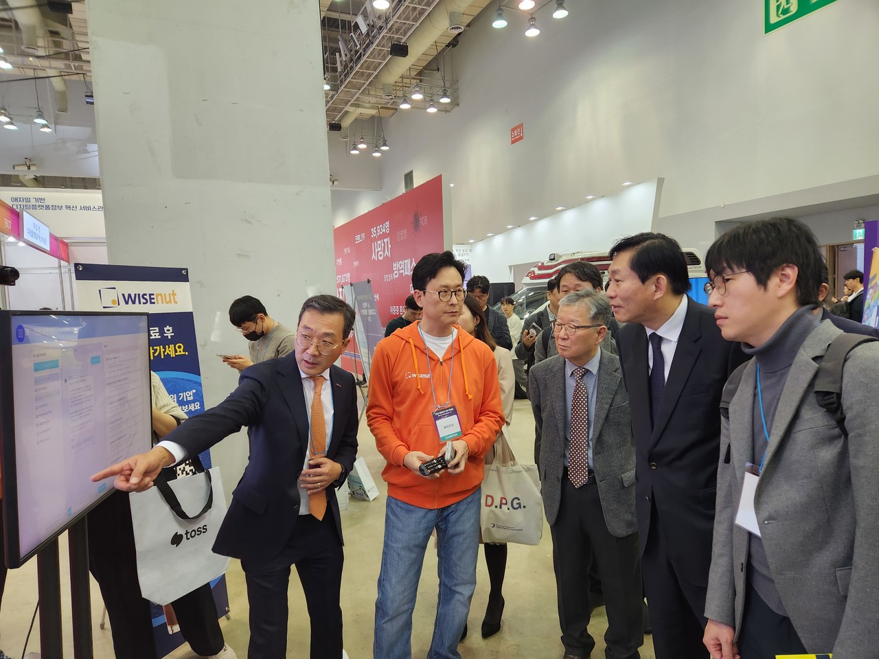 와이즈넛 부스 전경 (사진=와이즈넛)