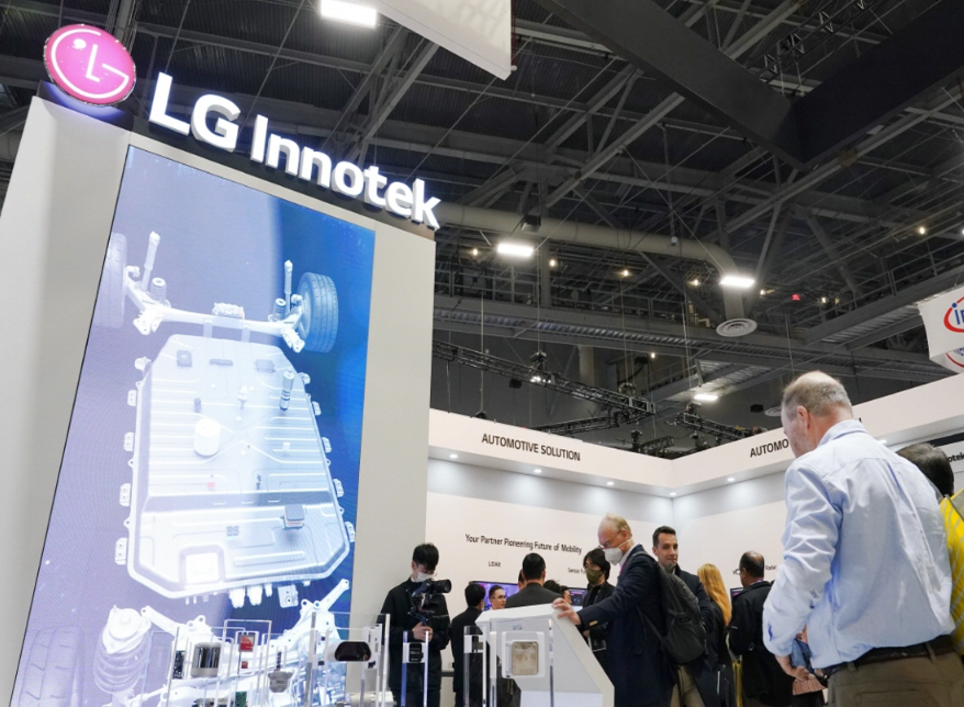 CES 2023 전시관 (사진=LG이노텍)