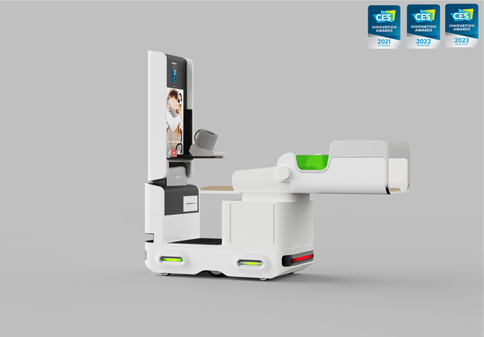 확장형 상태의 메카봇 (사진=힐스로보틱스)