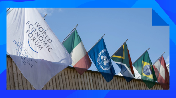 2024 세계경제포럼이 15일 다보스의 스위스알파인 스쿨에서 막을 올렸다. (사진=WEF)