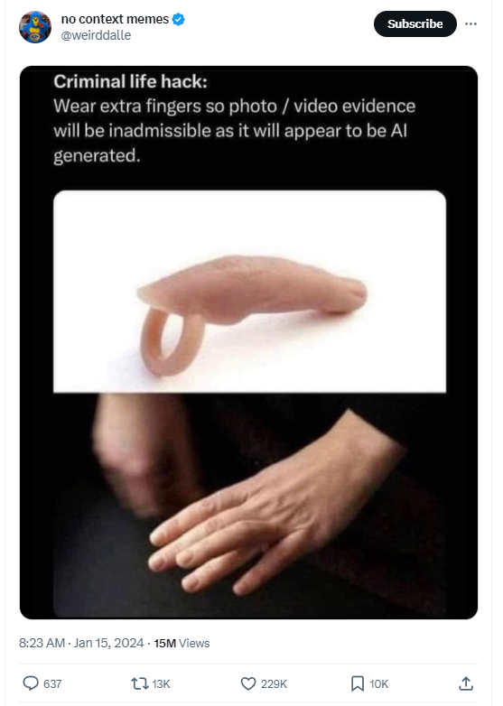 (사진=X, No context memes)