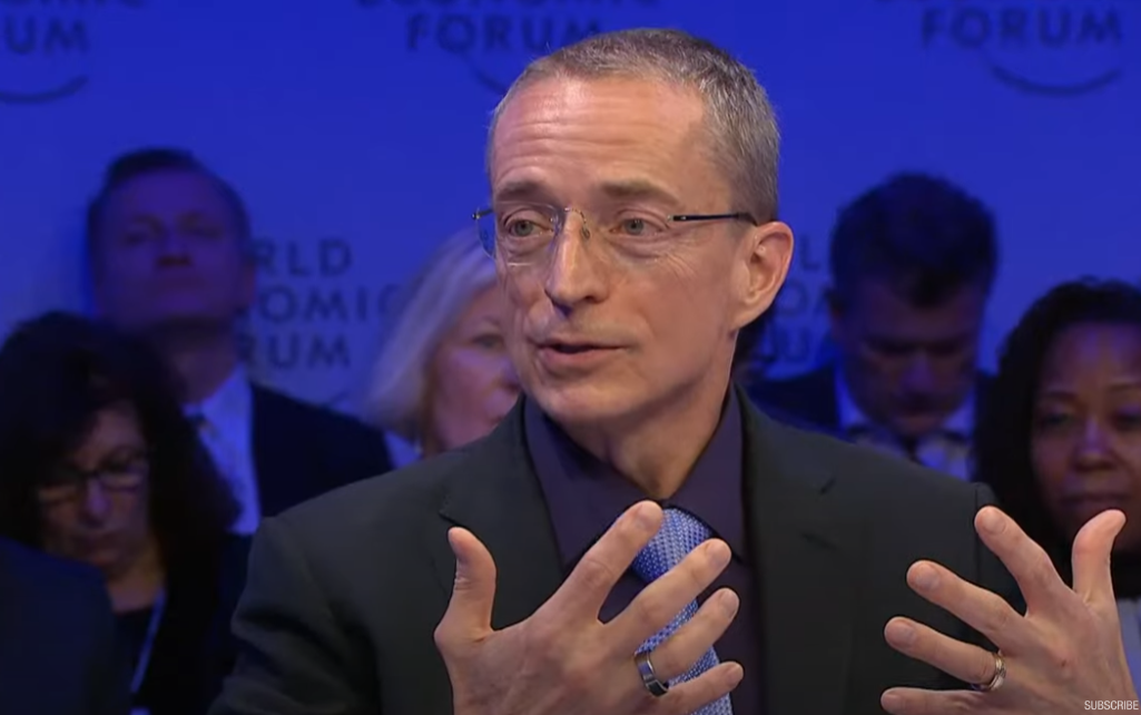 (사진=유튜브 WEF 채널 'A Conversation with Pat Gelsinger and Klaus Schwab' 캡처)