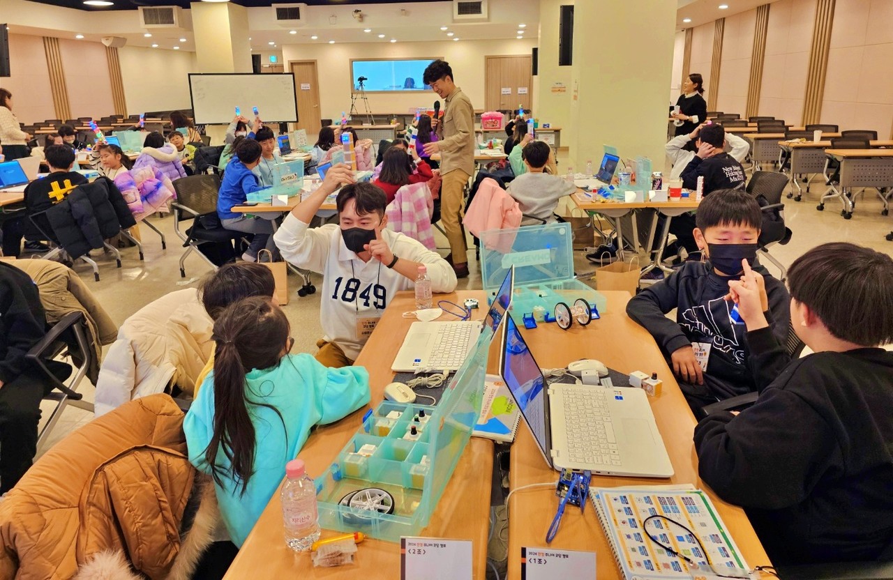 '2024 한컴 주니어 코딩 캠프' 현장 (사진=한컴아카데미)