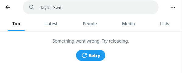 Currently, searches related to Taylor Swift have been stopped on X.  (Photo=X)