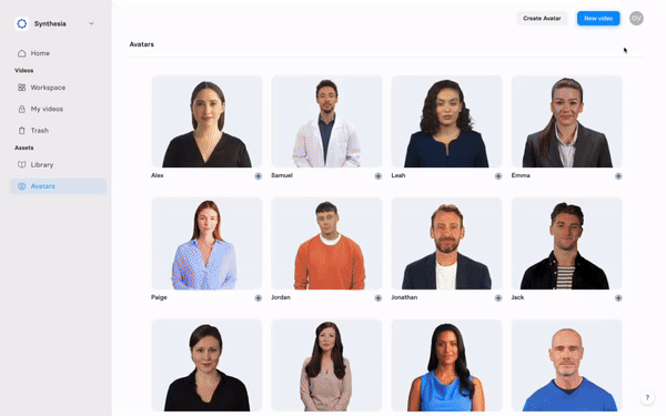 AI 비디오 도우미 (사진=신디시아)