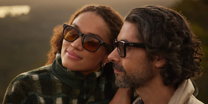 레이밴 스마트 안경 (사진=메타)