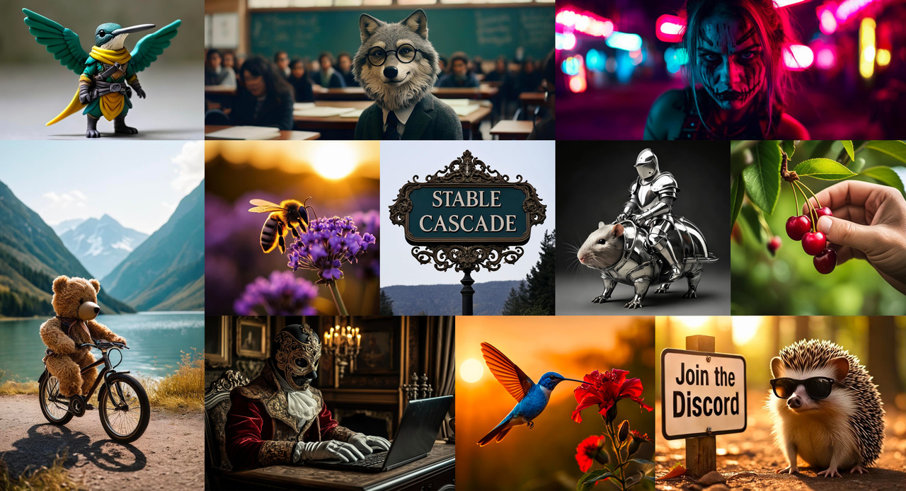 스테이블 캐스케이드로 생성한 이미지 (사진=스태빌리티 AI)