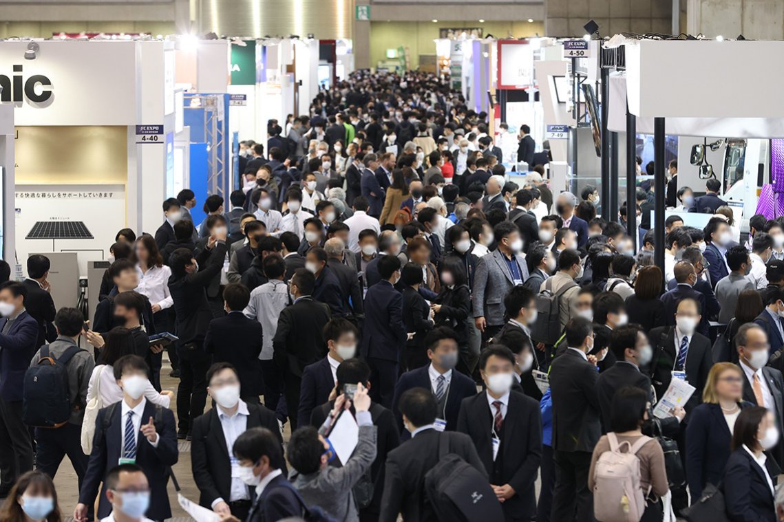 ​ 2023년 스마트 에너지 위크 전경 (사진=RX 재팬)