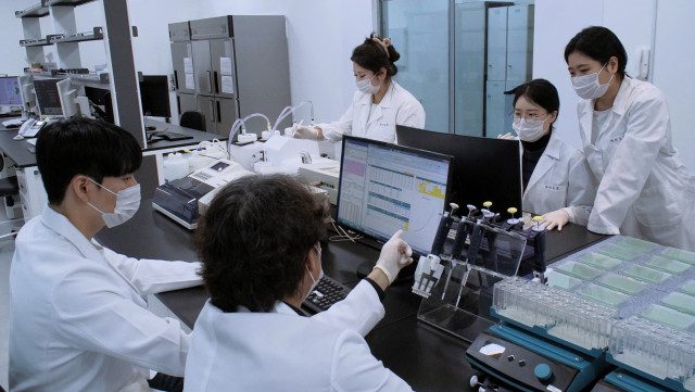 바이오컴 디지털 바이오 대사체 연구소 내부(사진=바이오컴)