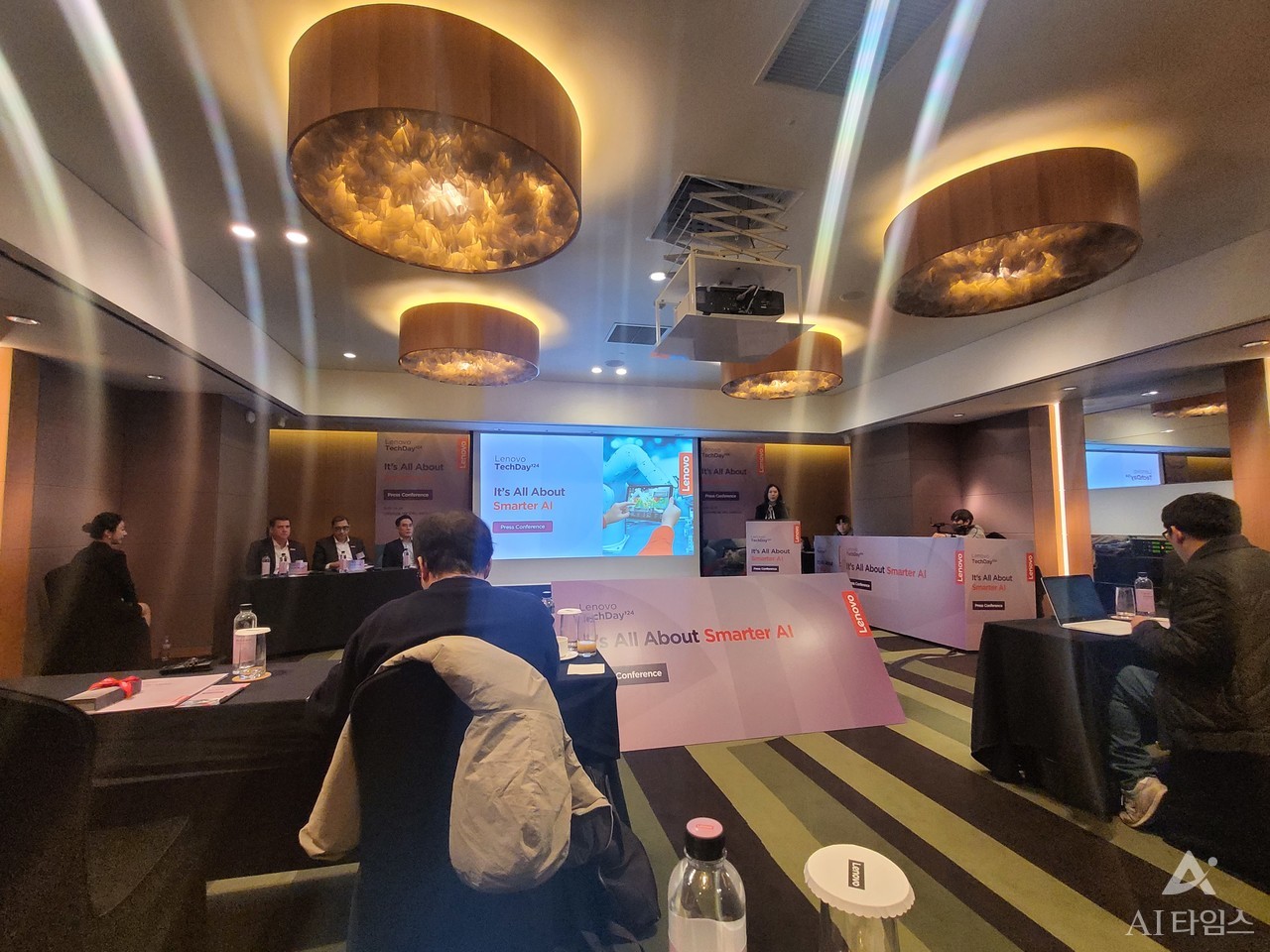 테크데이 행사장 전경 