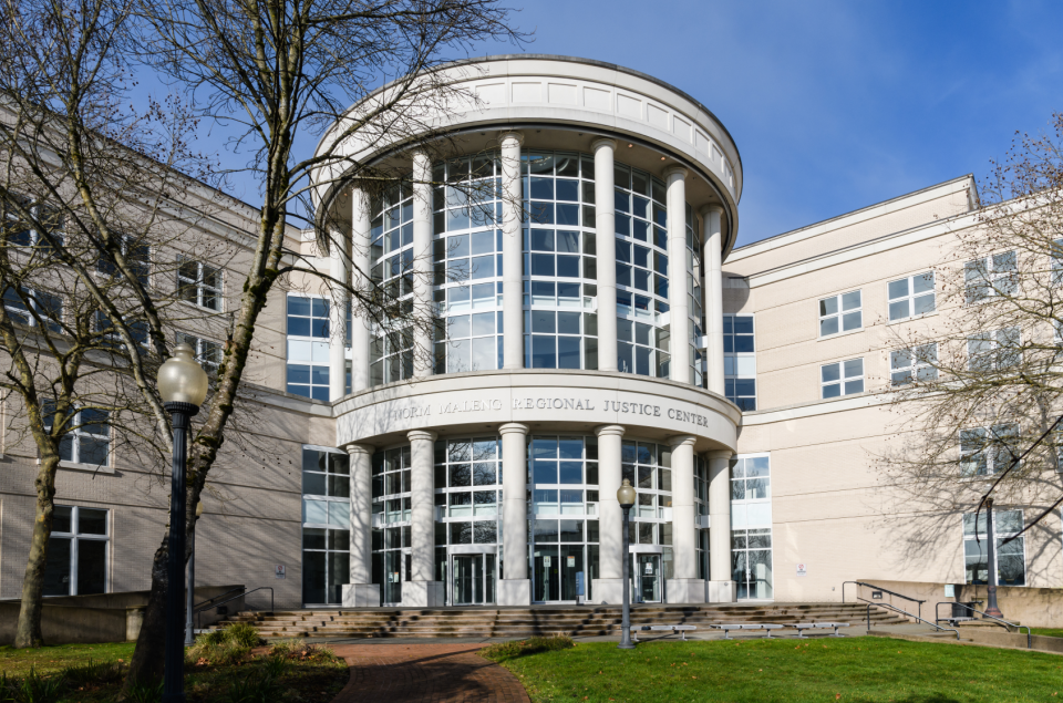 워싱턴주 킹카운티 고등법원이 위치한 놈 말렝 지역 사법 센터 (사진=셔터스톡)