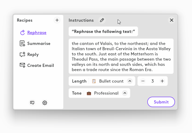 로지 AI 프롬프트 빌더 (사진=로지텍)