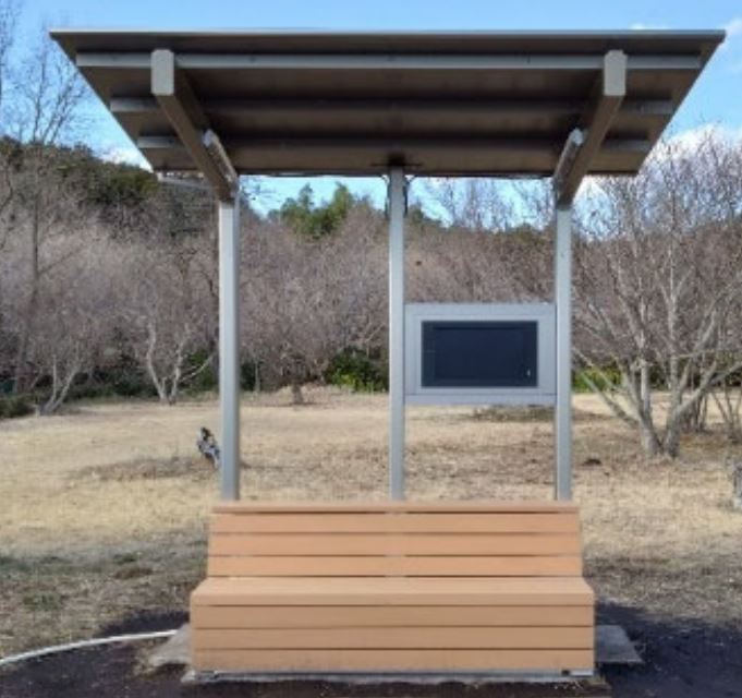 스마트 벤치 (사진=후쿠비 화학 공업)