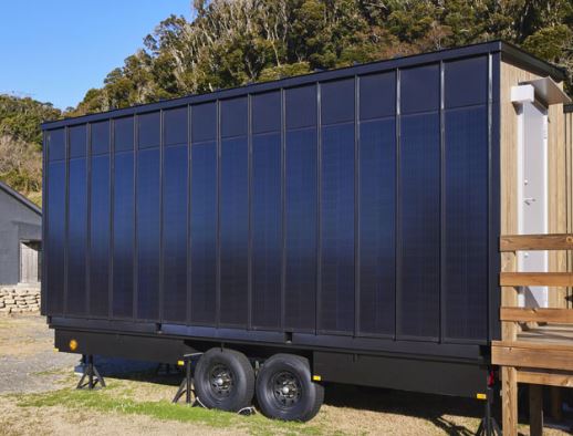 친환경 주택 태양광 모듈 (사진=무지 하우스)