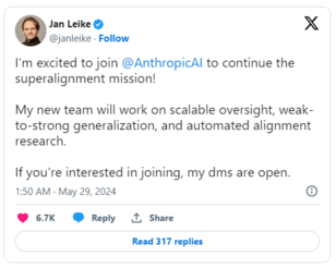 (사진=얀 레이케/X)