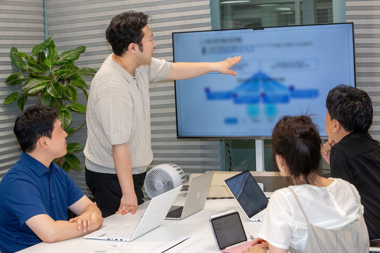 KT는 경기도 성남에 소재한 KT 판교 사옥 내 오픈이노베이션 센터에서 리버스 피칭 방식 ‘BM 어라운드’ 행사를 진행했다. (사진=KT)