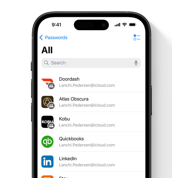 비밀번호 앱 (사진=애플)
