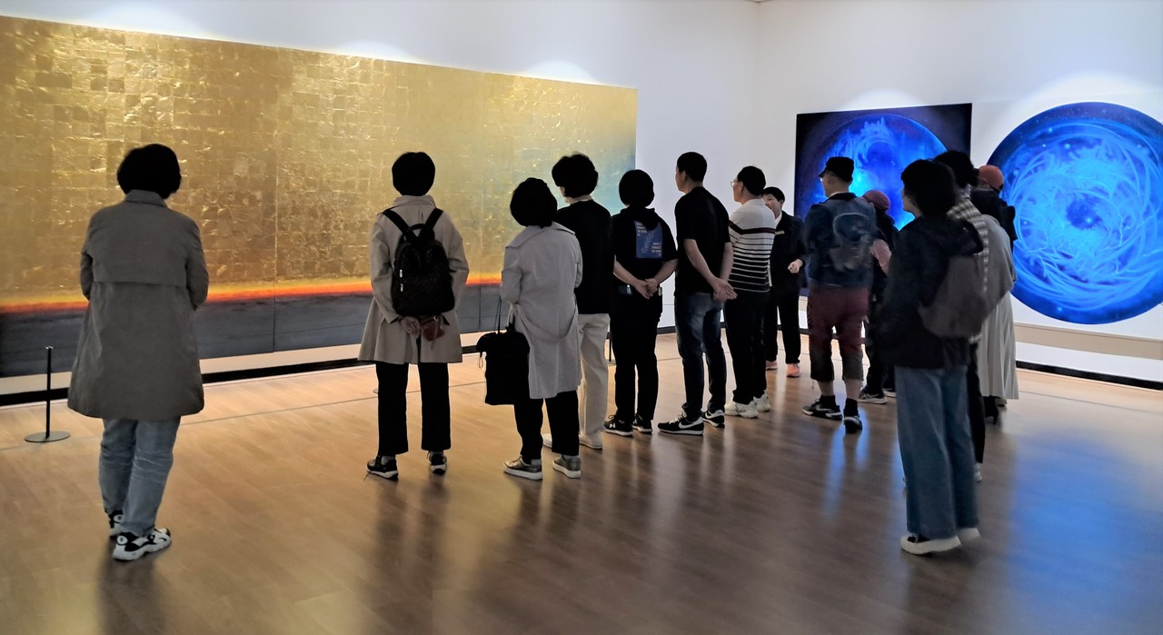 수묵비엔날레 전시 모습. (사진=전남도)