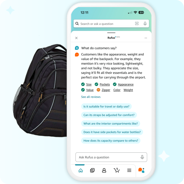 사용자 평가에 대한 루퍼스의 답 (사진=아마존)