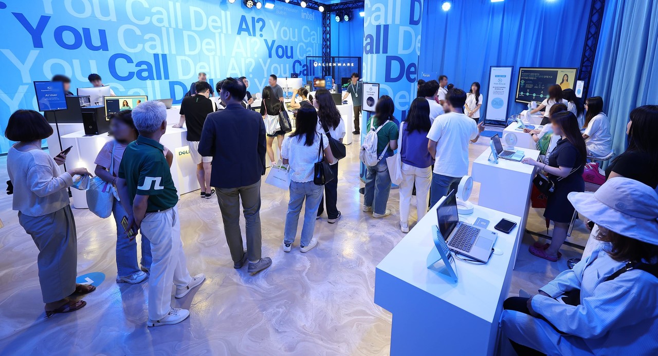 AI PC 팝업 전경 (사진=델)