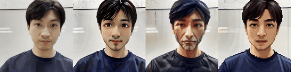 라이브2디프 적용 예 (사진=arXiv)