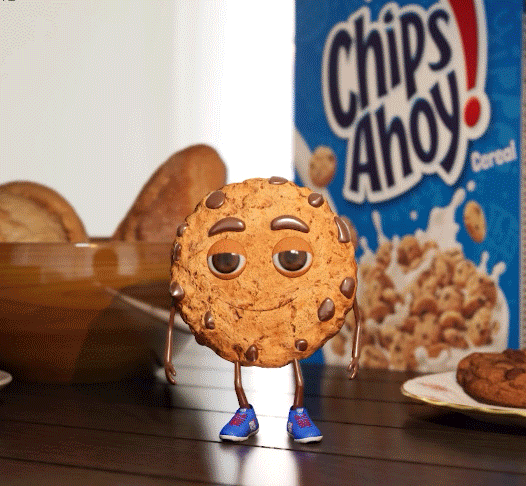 Chips Ahoy's anthropomorphic AI cookie character (Photo = Deep Brain AI)
