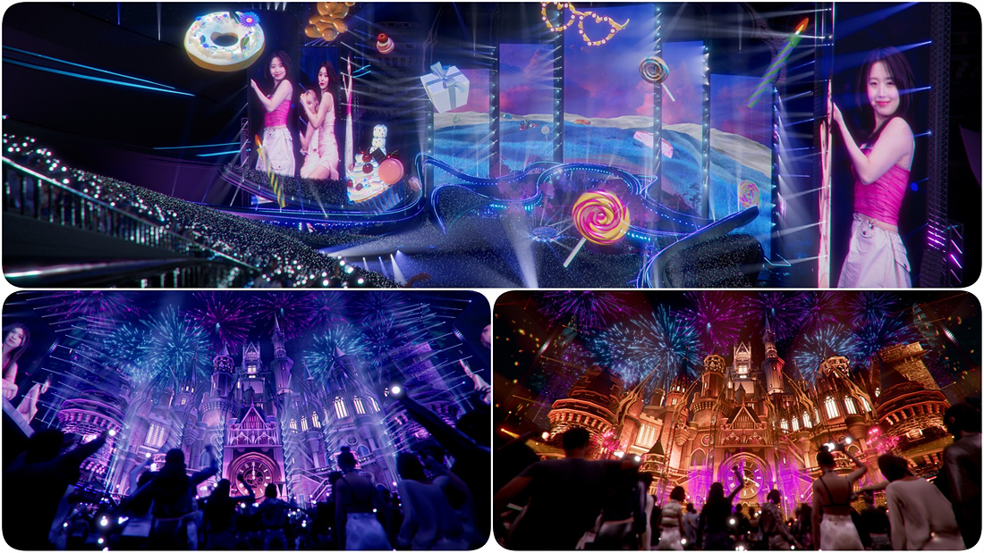 Captured image of the performance venue in Caliber (Photo = Lotte Novate)