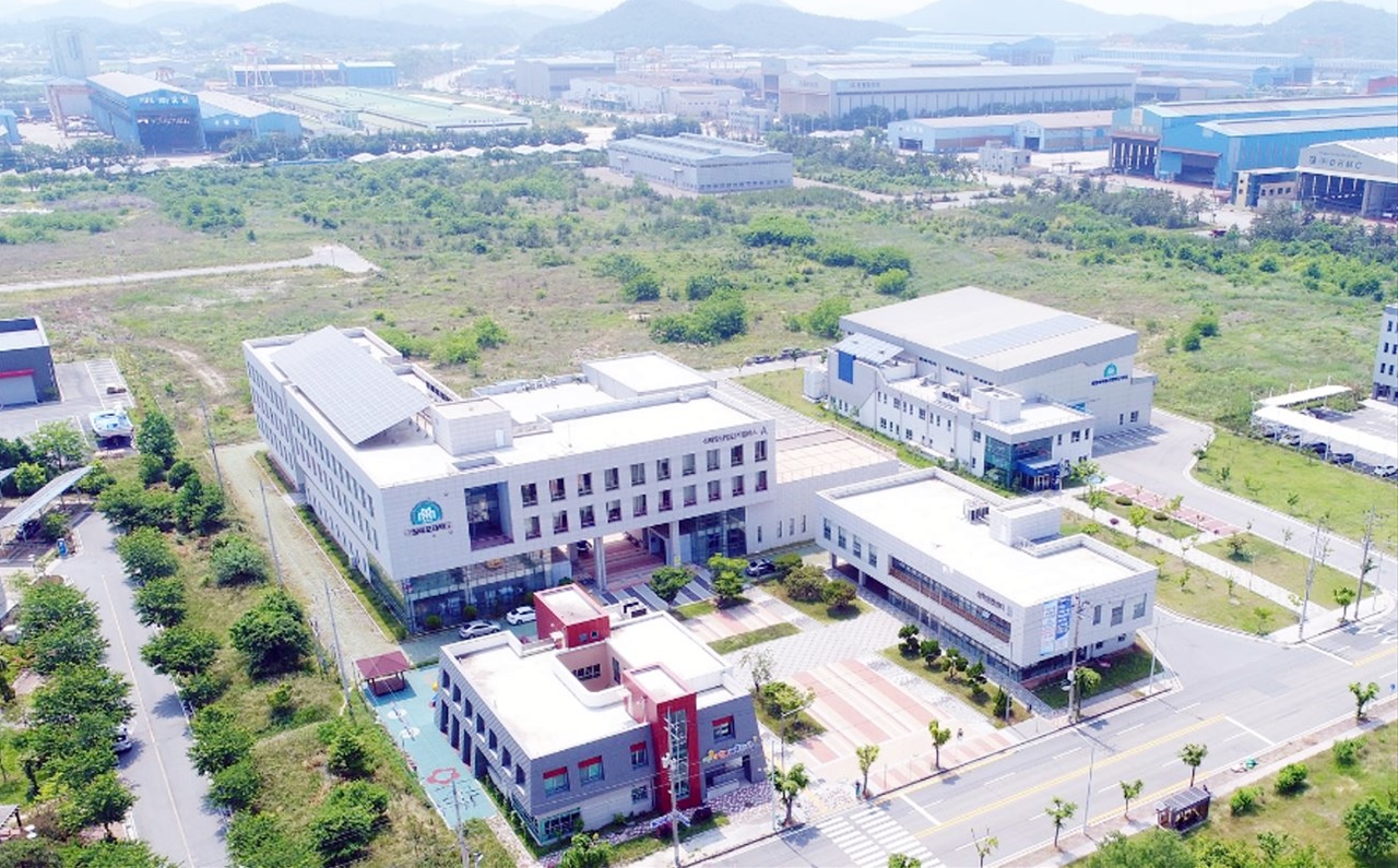 LNG수소단열시스템실증센터가 위치한 국립목포대 신해양산업단지캠퍼스 전경 (사진=목포대)